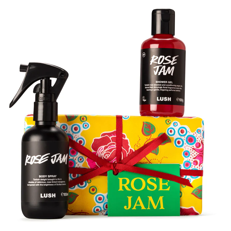 "Rose Jam" LUSH Giftset