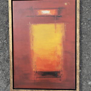 Screenshot 2025-08-19 at 1.17.28 PM Framed Abstract Art Piece 16"x22"