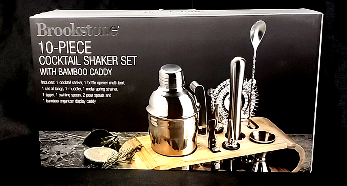 10-Piece Cocktail Shaker Set